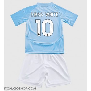 Nottingham Forest Morgan Gibbs-White #10 Terza Maglia Bambino 2024-25 Manica Corta (+ Pantaloni corti)